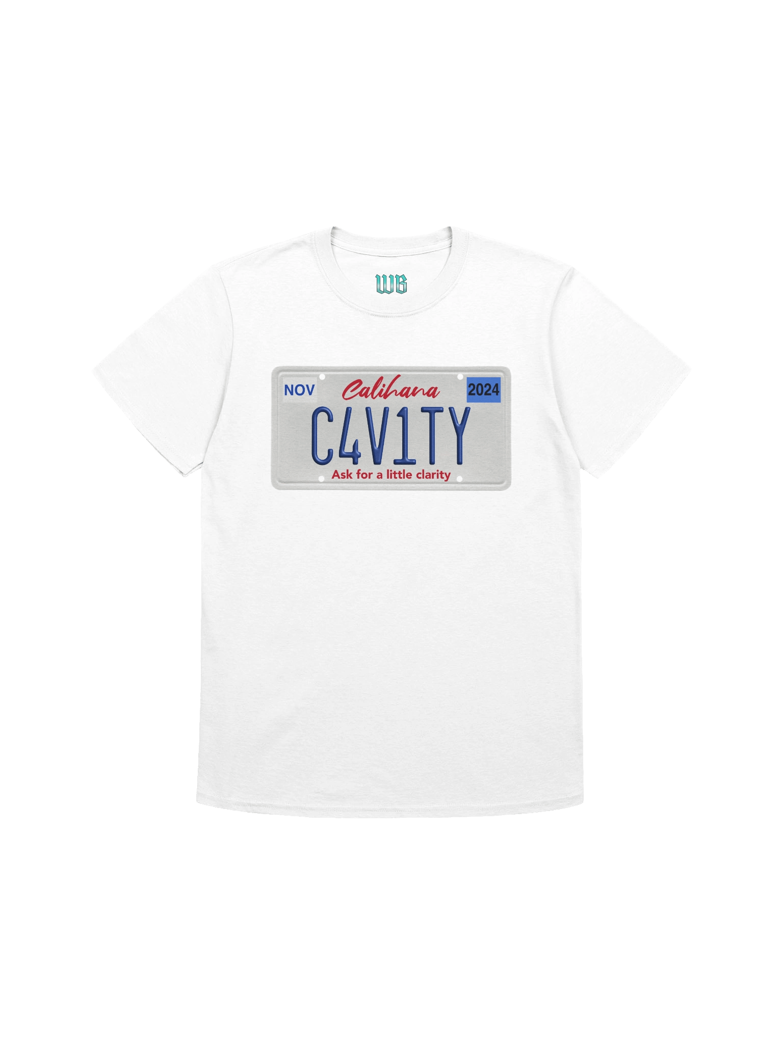 Cavity Licence Plate T-Shirt product image (4)