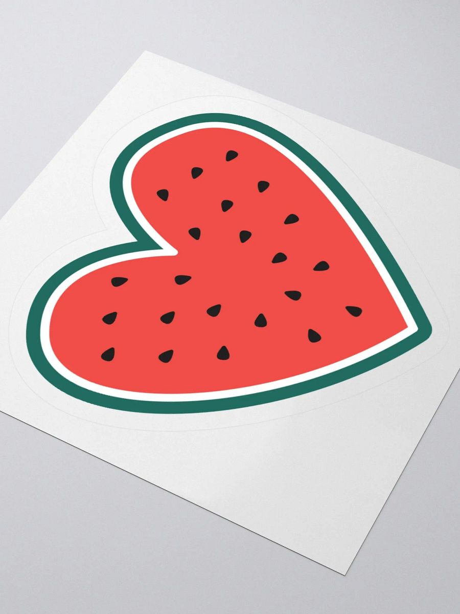 Watermelon Heart Sticker product image (8)