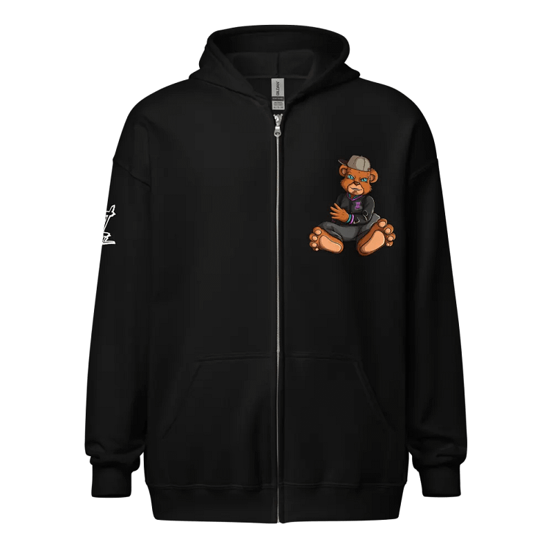 Sitting Bear Gildan Unisex Heavy Blend Zip Hoodie
