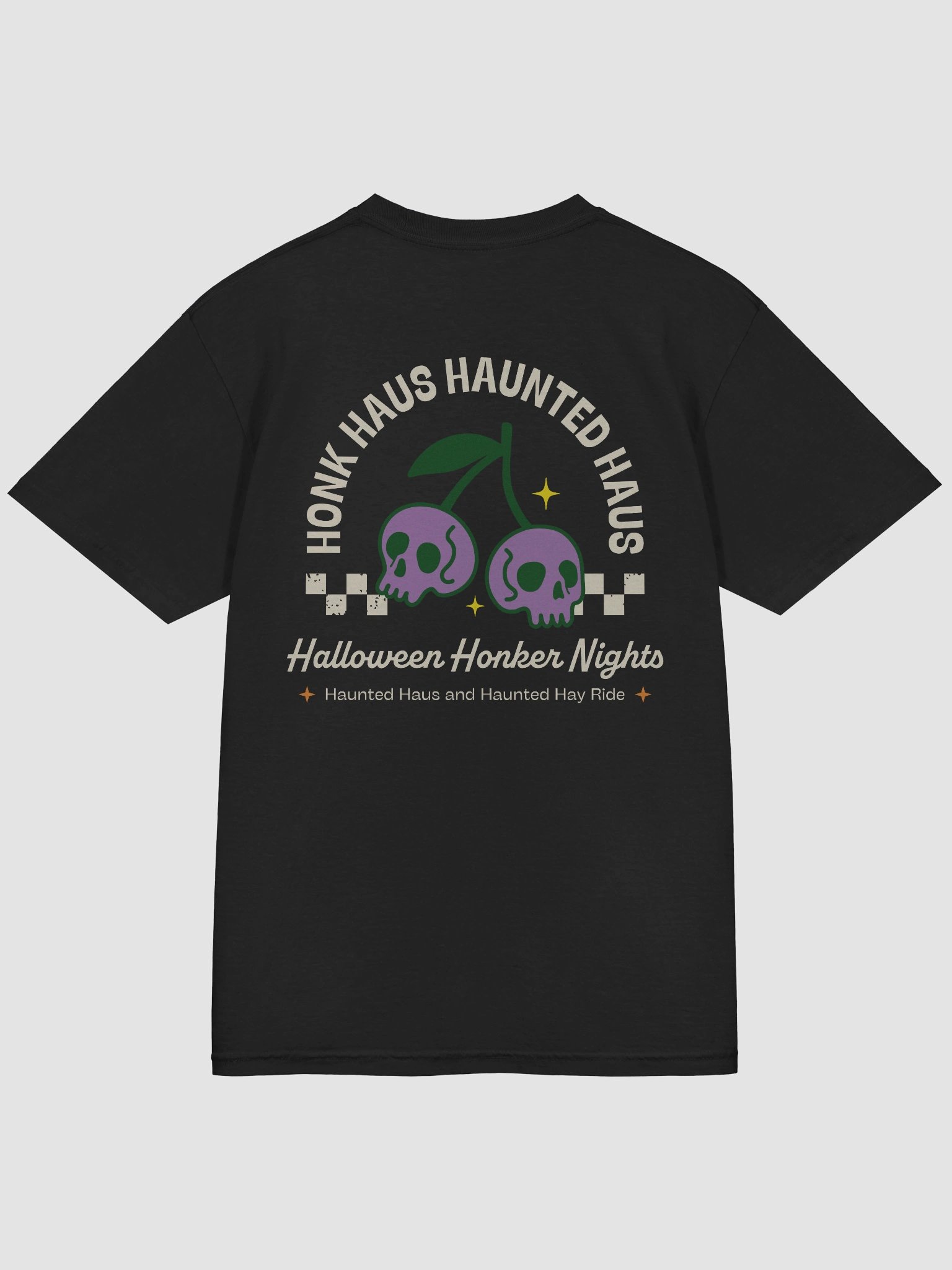 honk haus haunted haus printed shirt product image (5)