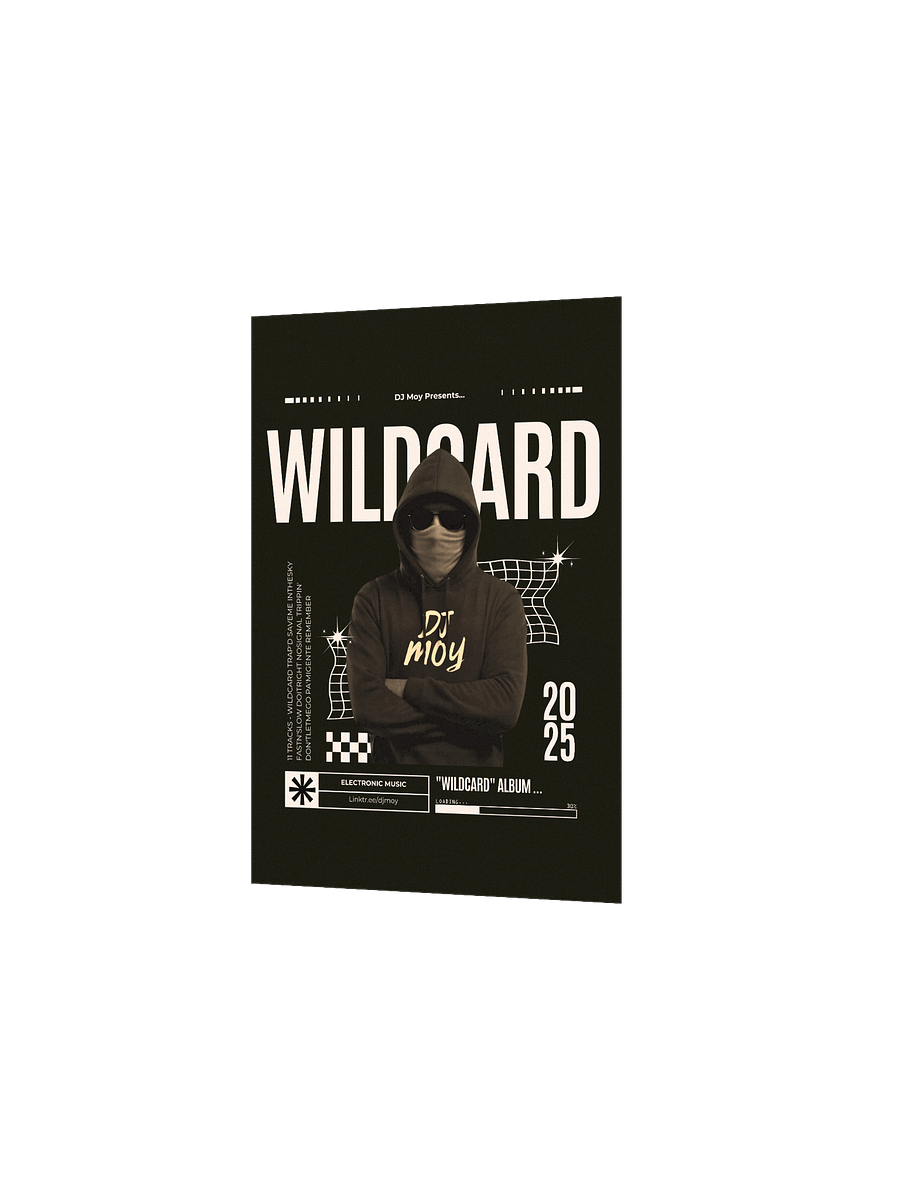 WILDCARD Poster - Album Loading... product image (5)