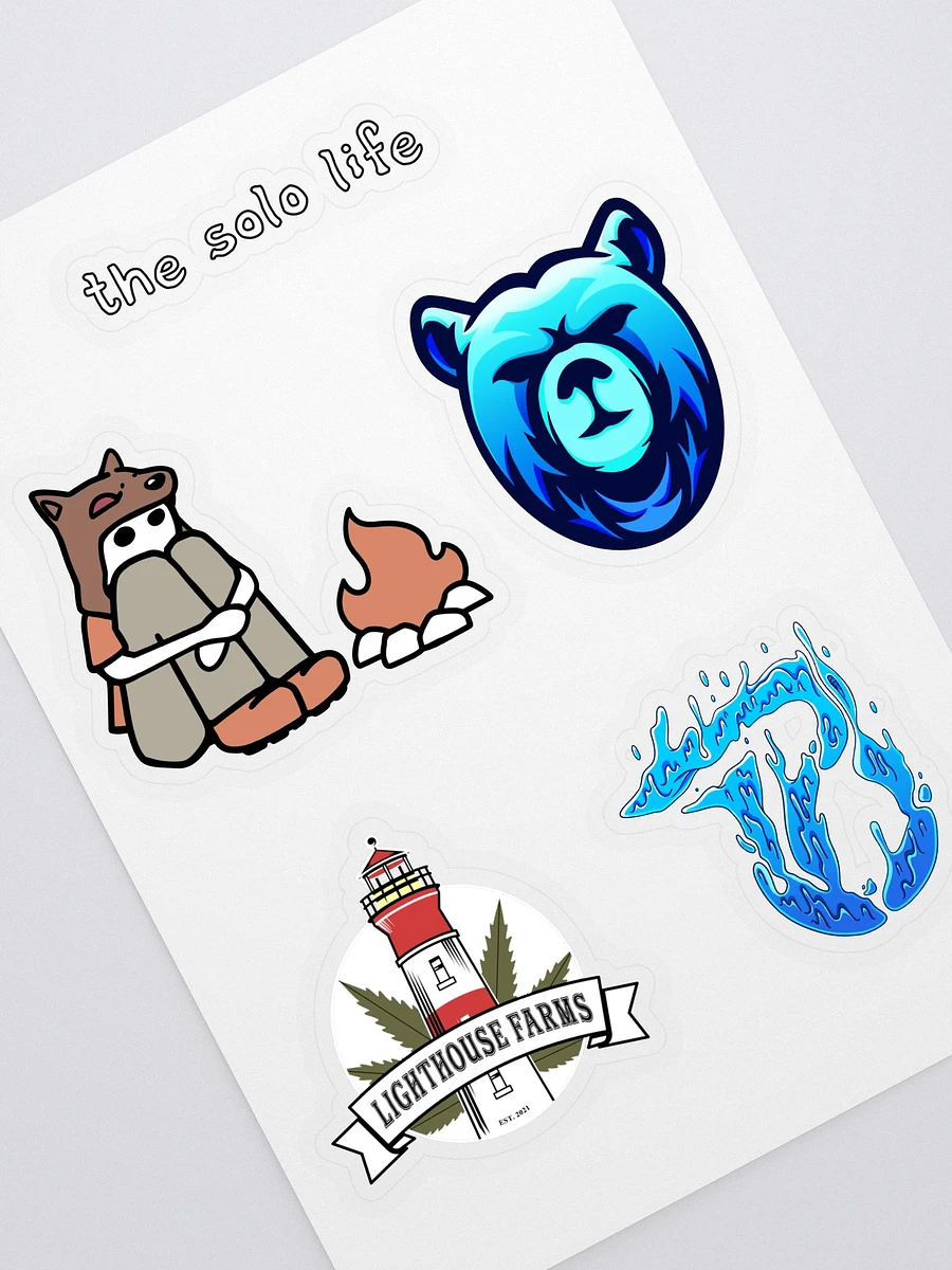 Sticker Sheet - The Solo Life product image (2)