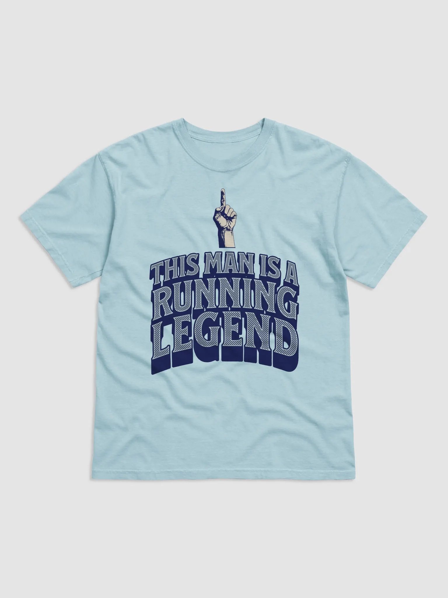 Legendary Runner Pointing Up T-Shirt product image (3)