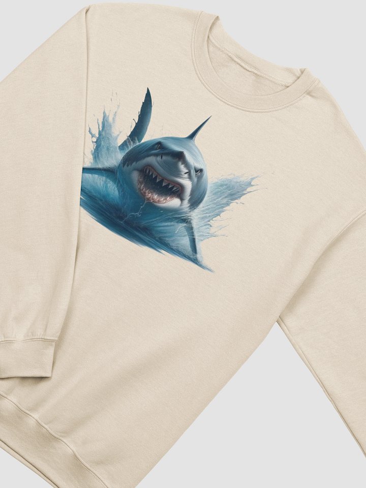 Splash Shark Crewneck Sweatshirt product image (2)