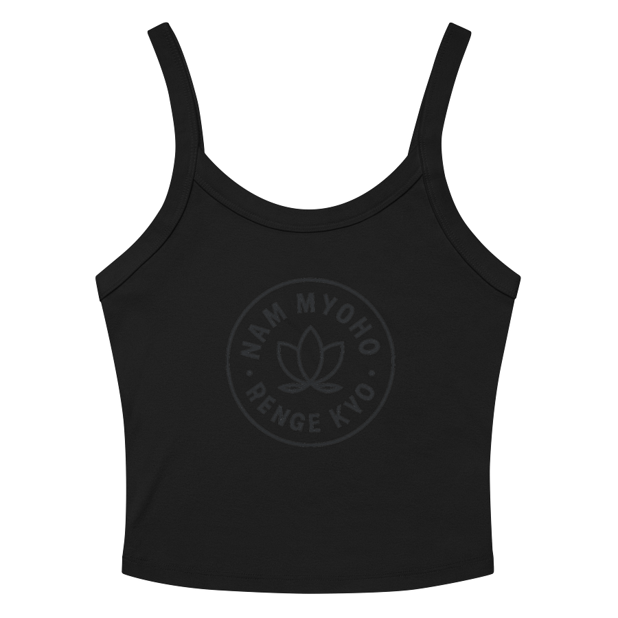 Nam Myoho Renge Kyo Lotus Emblem Ribbed Tank product image (2)