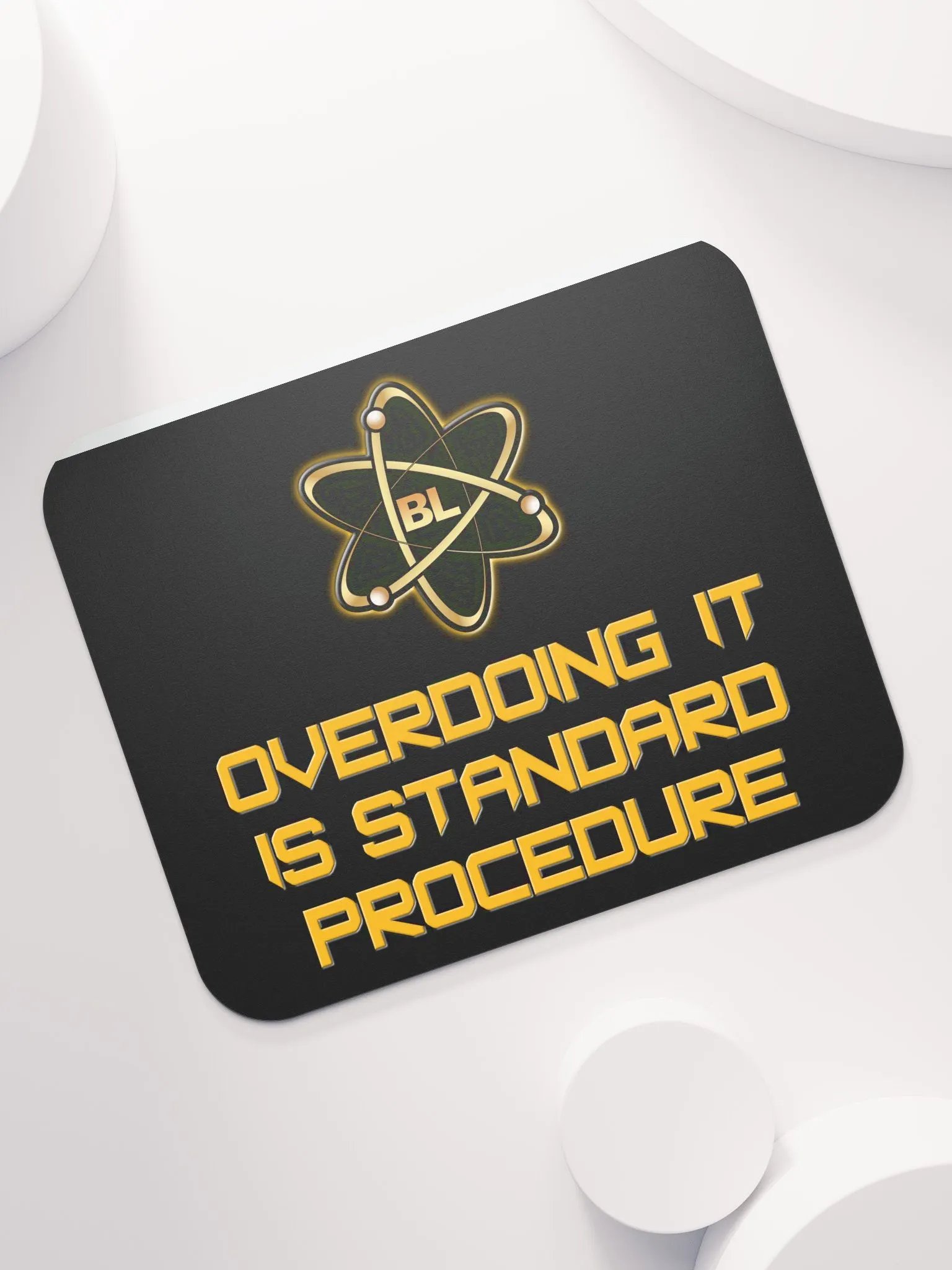 Overdoing it mousepad product image (7)