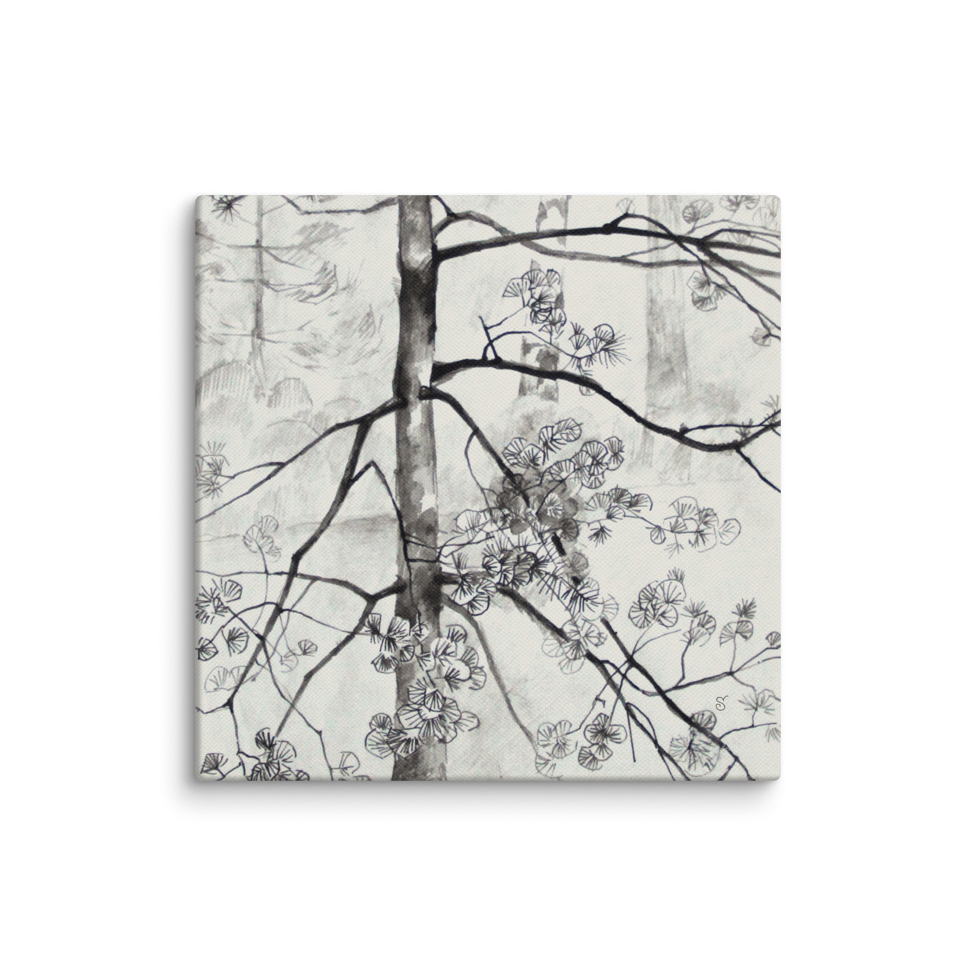 Eternal Growth Canvas - Young Pine Tree product image (1)