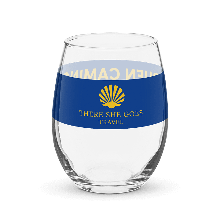 Buen Camino Francés - Stemless Wine Glass product image (2)