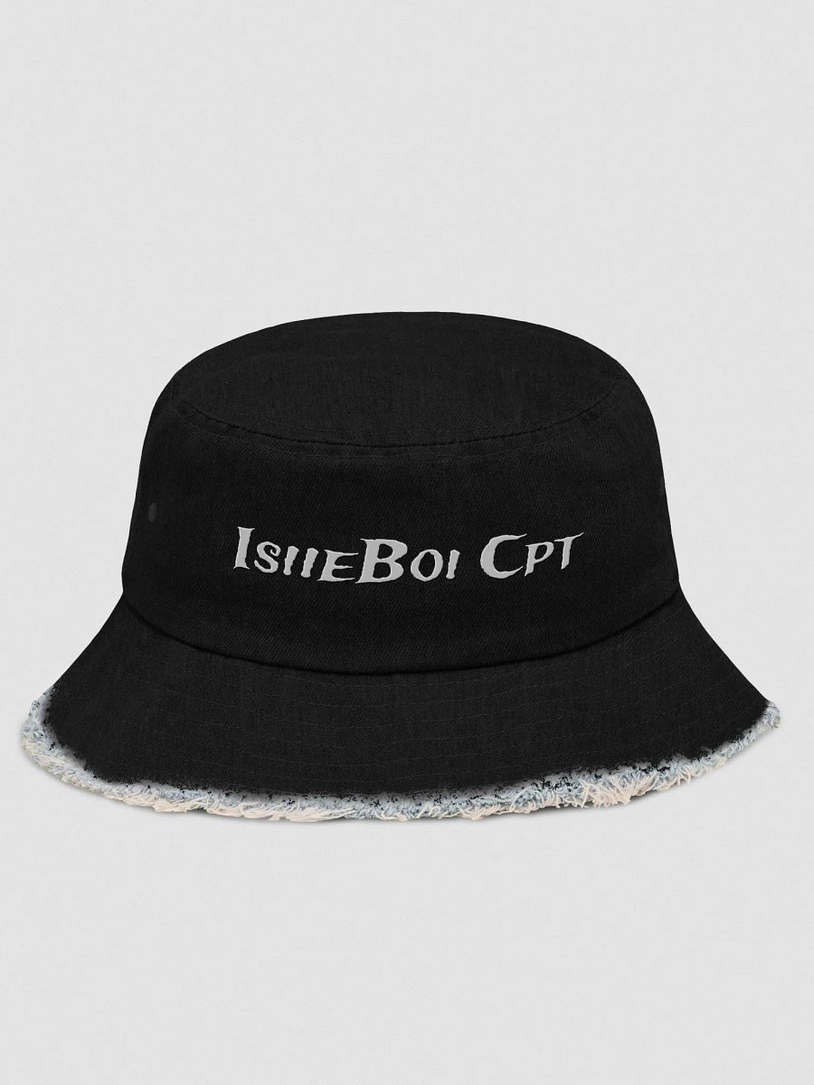 IsiieBoi Cpt ROCKSTAR Denim Bucket Hat product image (1)