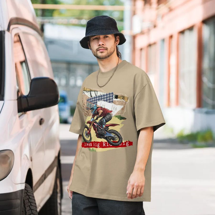 Dream big, ride big oversized t-shirt product image (7)