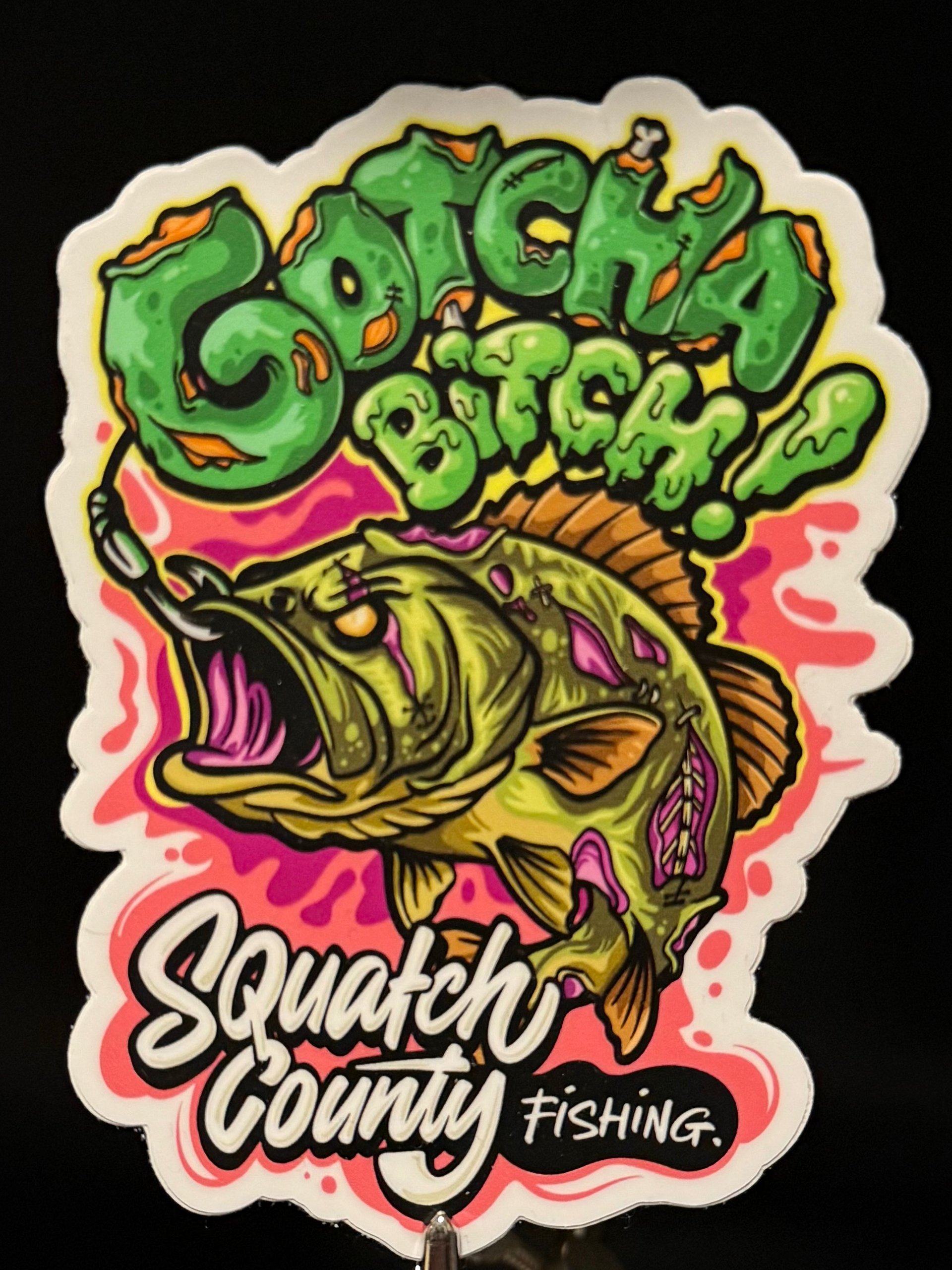 “GOTCHA BITCH” Sticker product image (1)