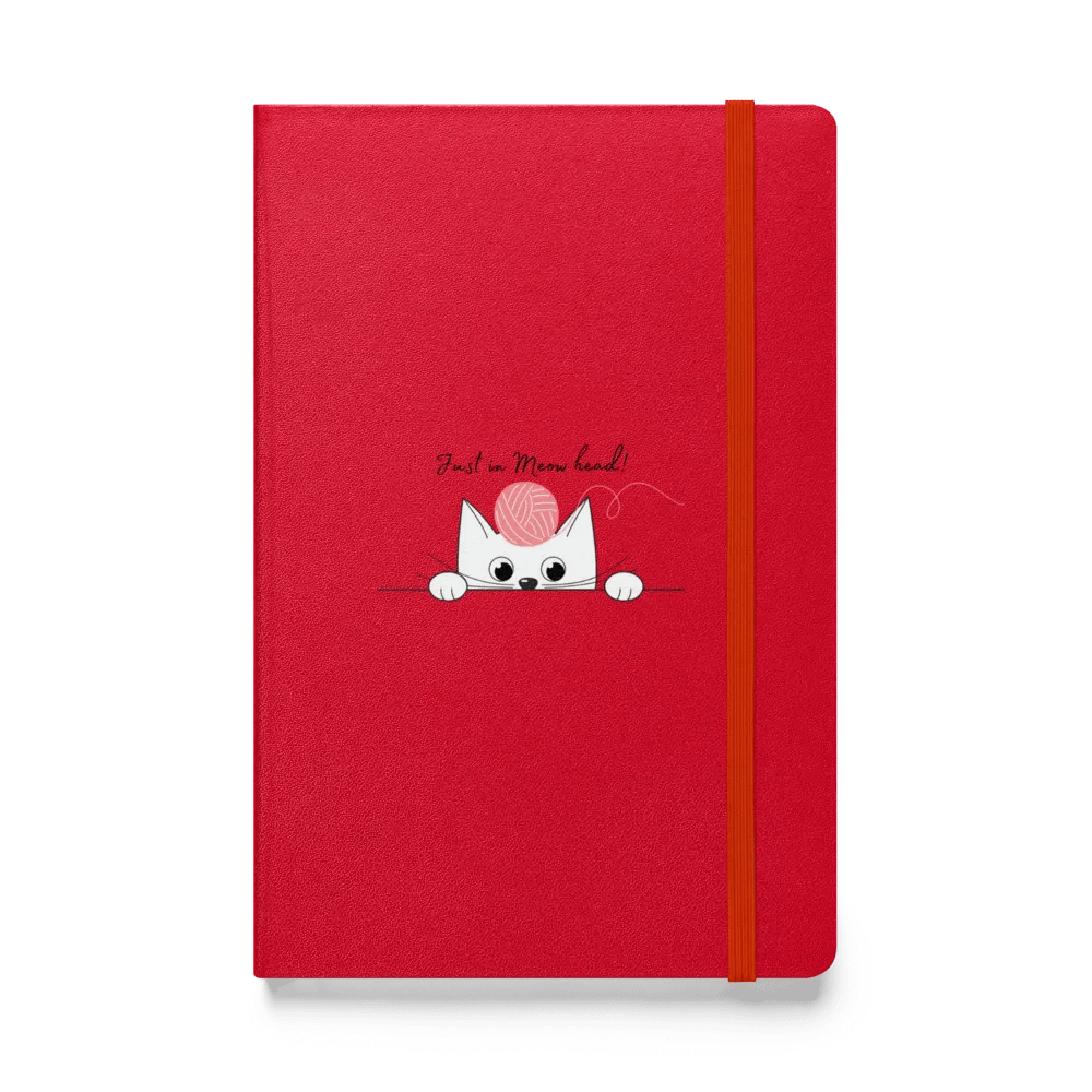 Just in Meow Head Notebook! product image (1)