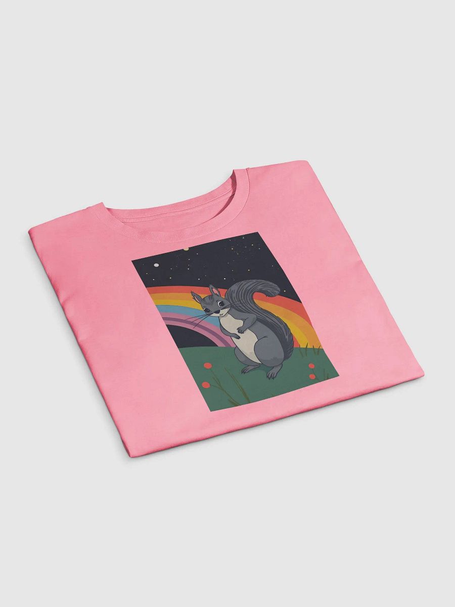 Rainbow Night Squirrel Crop Top product image (3)