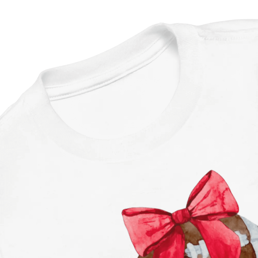 Toddler Girls Bulldogs Football T-Shirt (Homemade) product image (3)