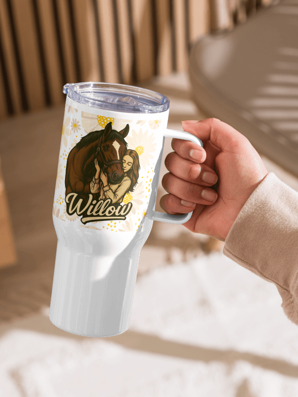 YOUR BEST FRIEND! / TRAVEL MUG WITH A HANDLE product image (1)