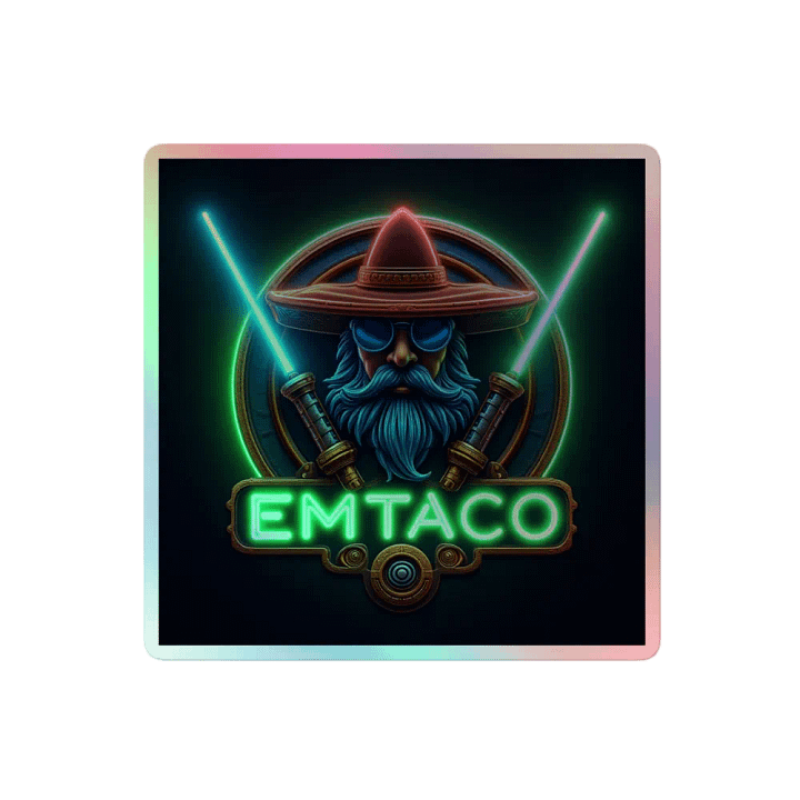 EMTaco Holographic Sticker Pack product image (2)