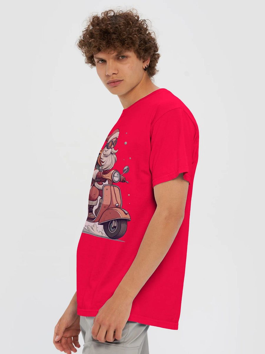 Santa Scooter Joyride T-Shirt product image (5)