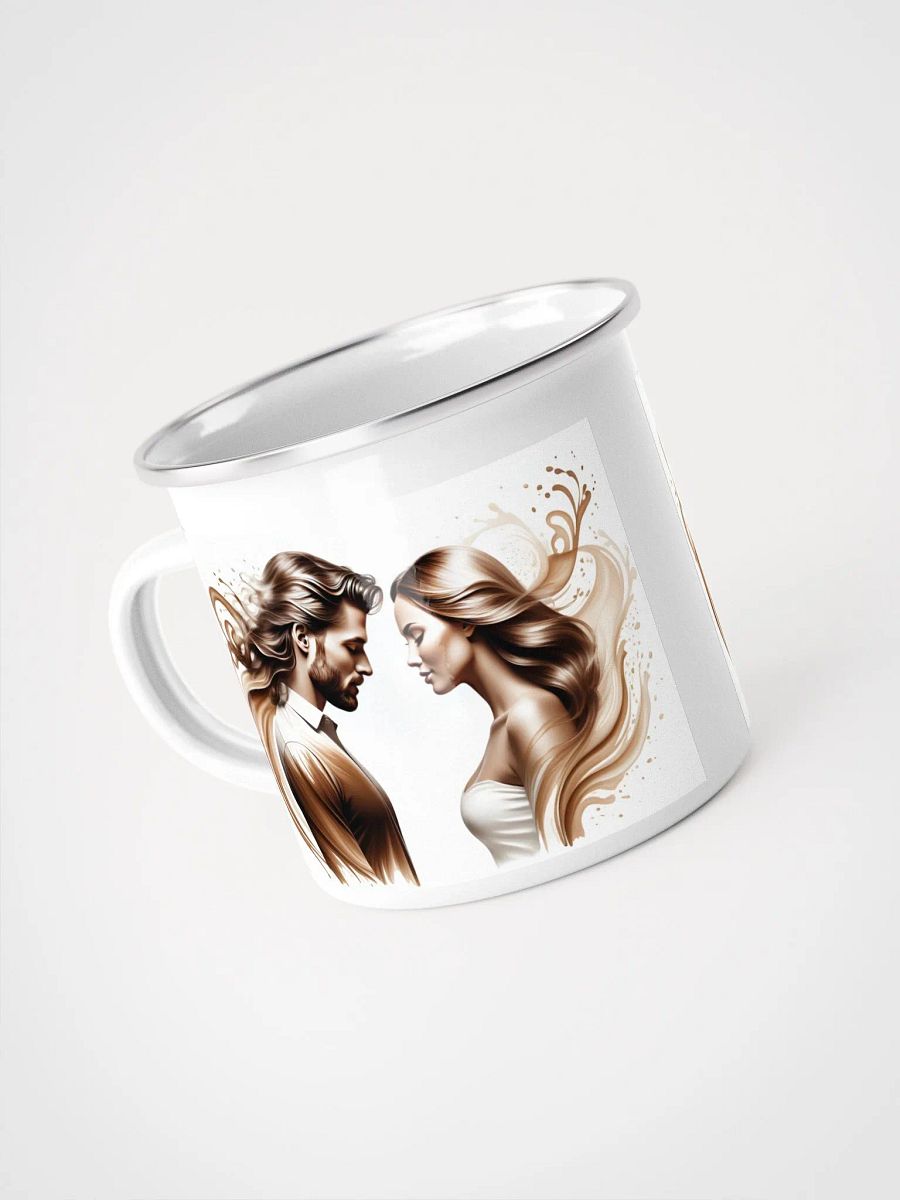 Ethereal Embrace Enamel Mug product image (4)