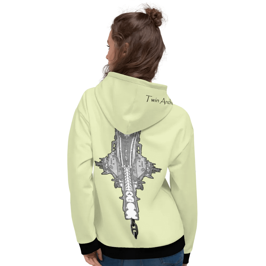 Snow Flurry Foss double tug Sketch Hoodie product image (10)