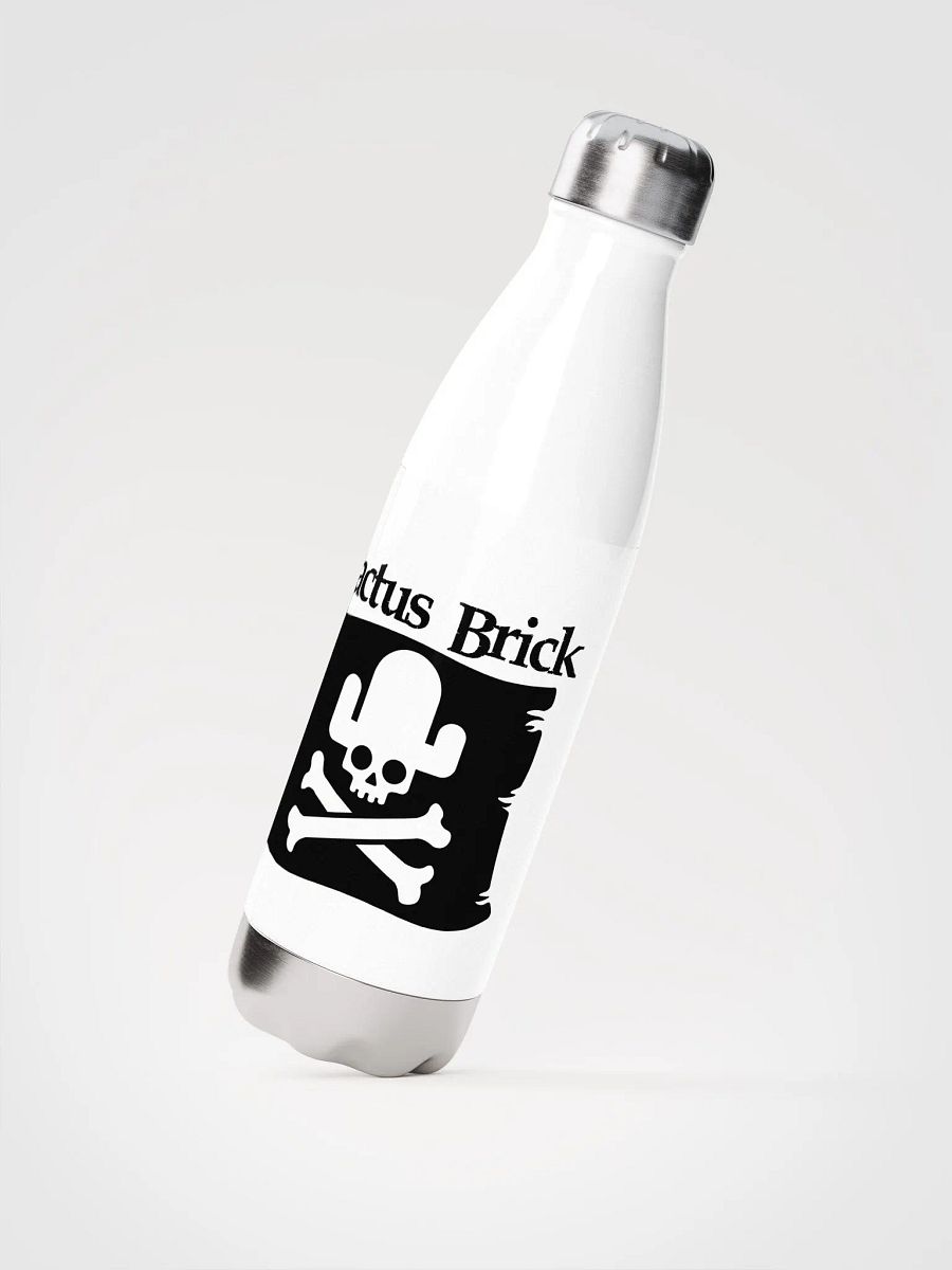 Cactus Brick (Stainless Steel Water Bottle) - Pirate Flag product image (3)