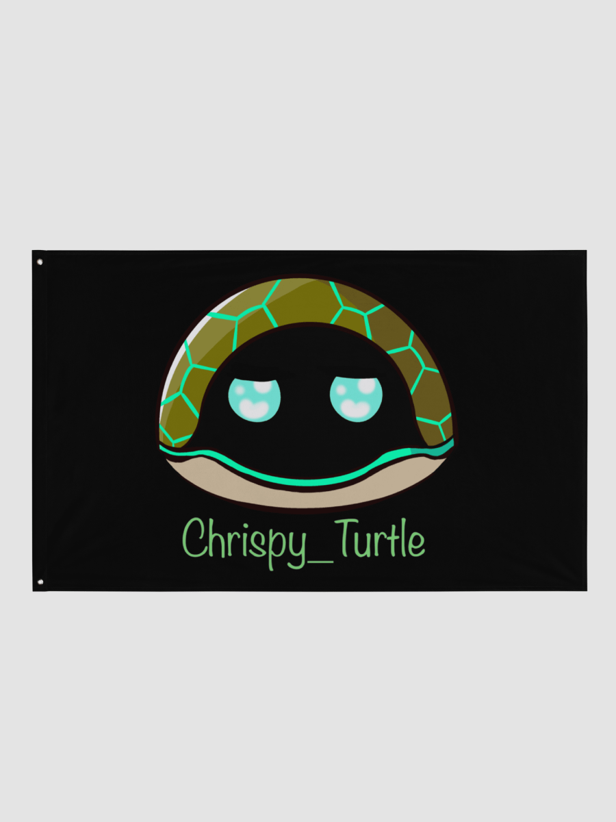 Chrispy_Turtle Black Flag product image (1)