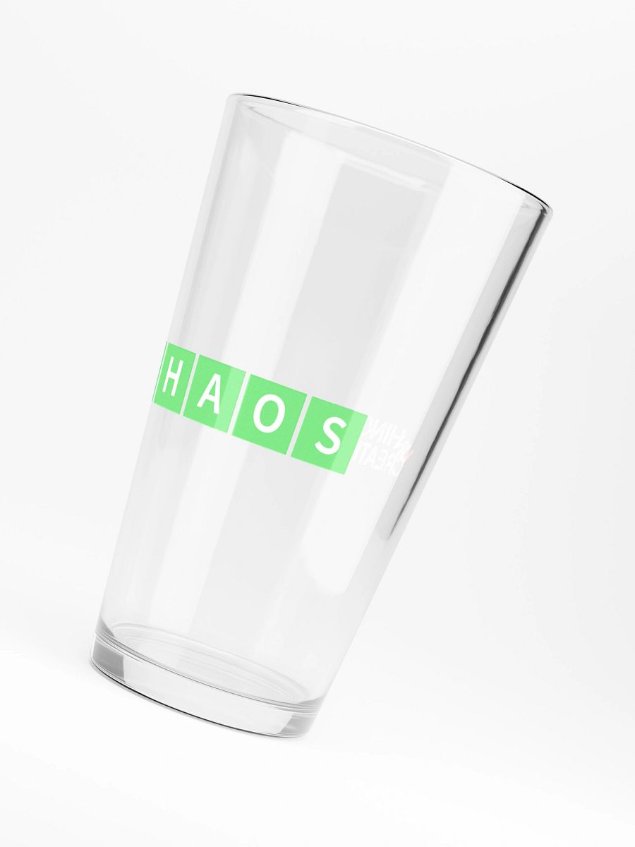 Chaos Pint Glass product image (6)