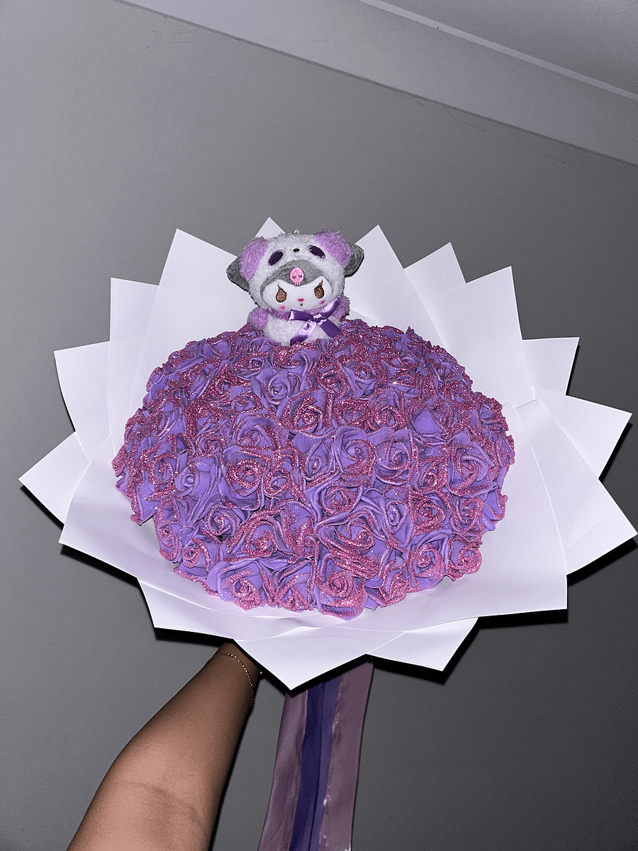 Purple Glitter Bouquet product image (3)