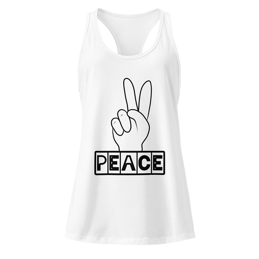 Peaceful Warrior Racerback Tank product image (21)