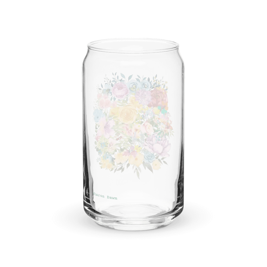 Floral Fusion Can-Shaped Glass product image (8)