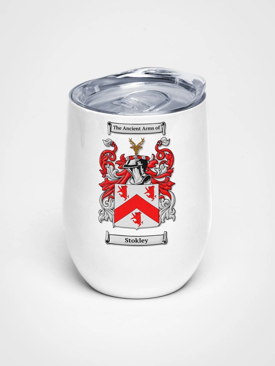 Stokely Family Crest - Wine Tumbler product image (1)