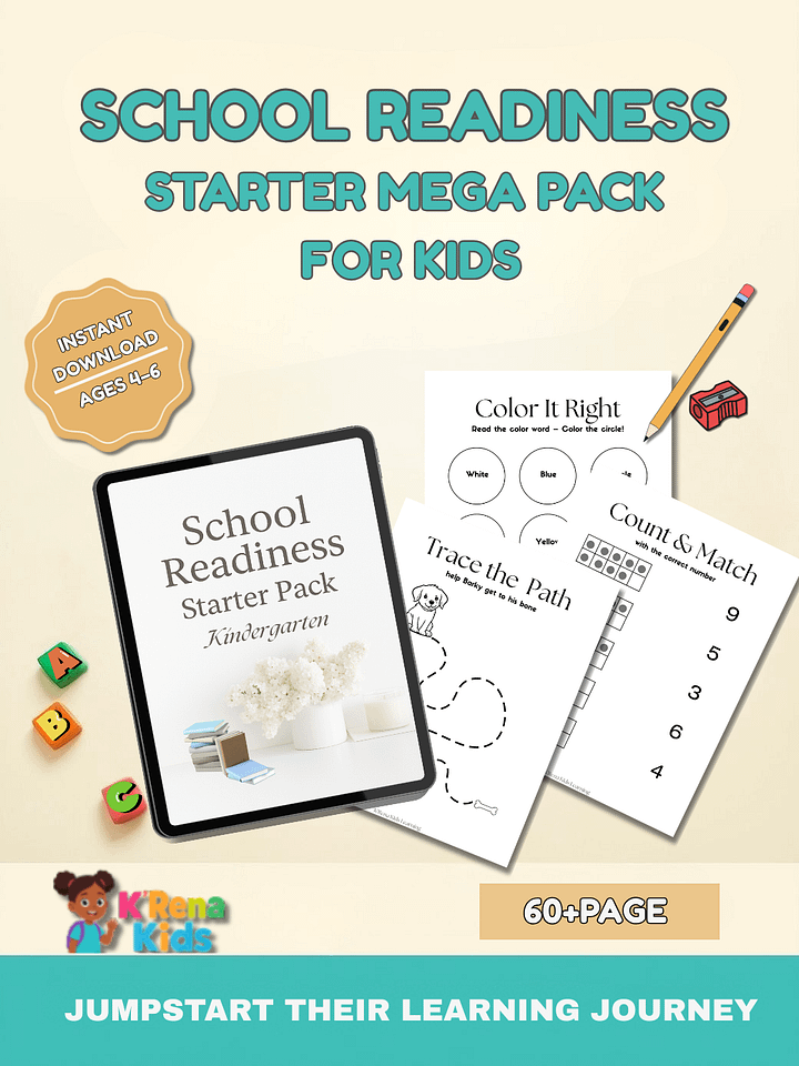 School Readiness Super Starter Bundle product image (1)