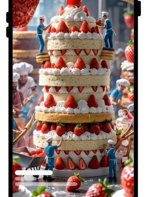 Tiny Chef Builds a 7-TIER BIRTHDAY CAKE! (Biggest Project Ever!) This is the Tiny Chef's most ambitious project yet! Watch every satisfying step of building, stacking, and frosting a massive 7-tier birthday cake. It's an epic miniature build! Happy Birthday to everyone celebrating! Tell us your birthday month below!  #TinyChef #BirthdayCake #Satisfying #EpBuild #Miniature #Baking #ASMR  https://gingeryumshop.com