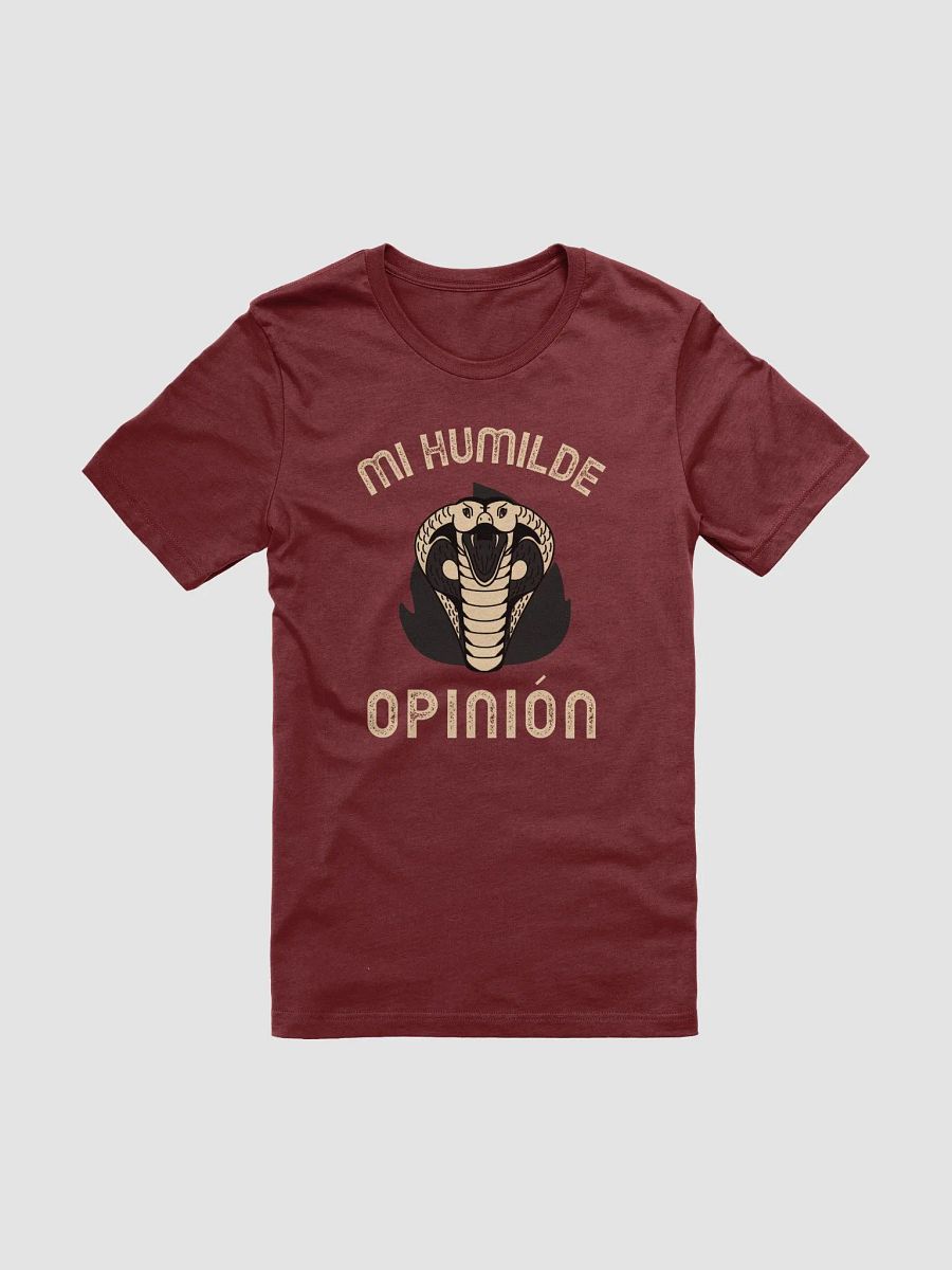 Mi Humilde Opinión Camiseta Unisex product image (2)