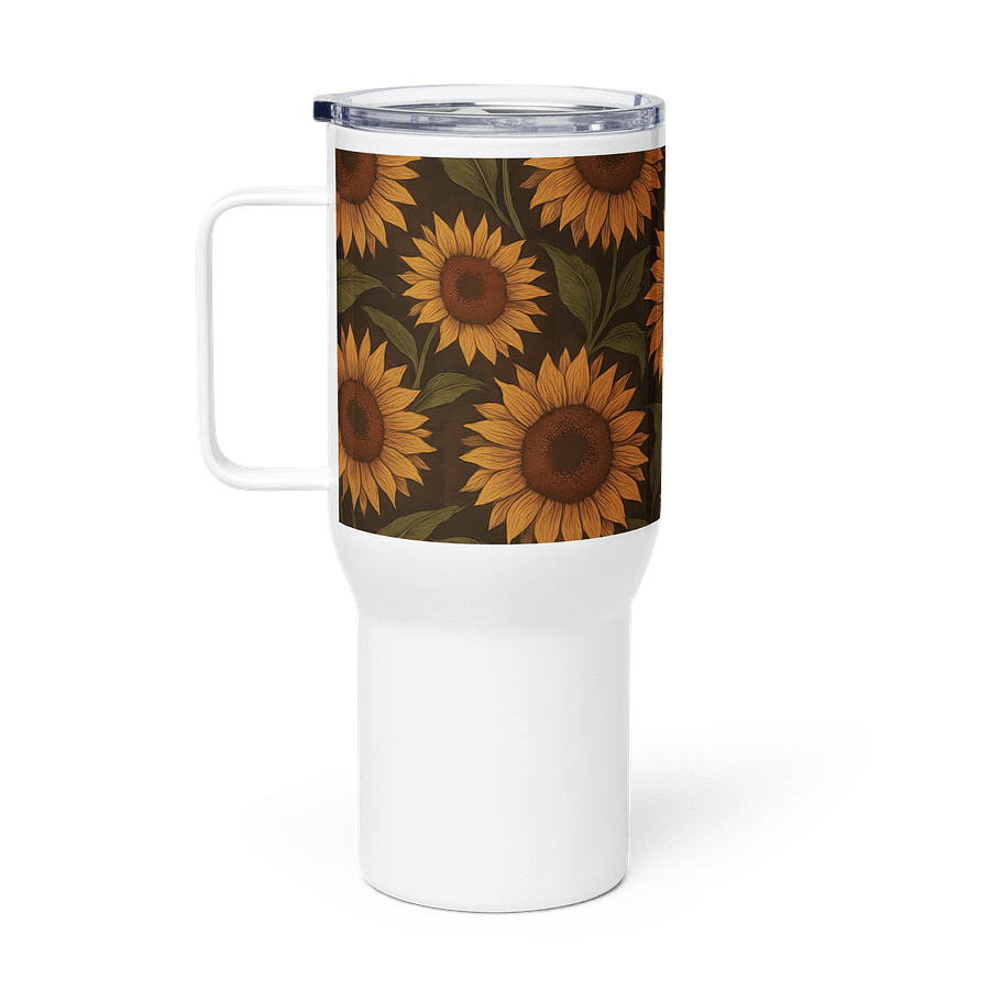Sunflower Tumbler – 20oz Stainless Steel Insulated Floral Coffee Cup product image (1)