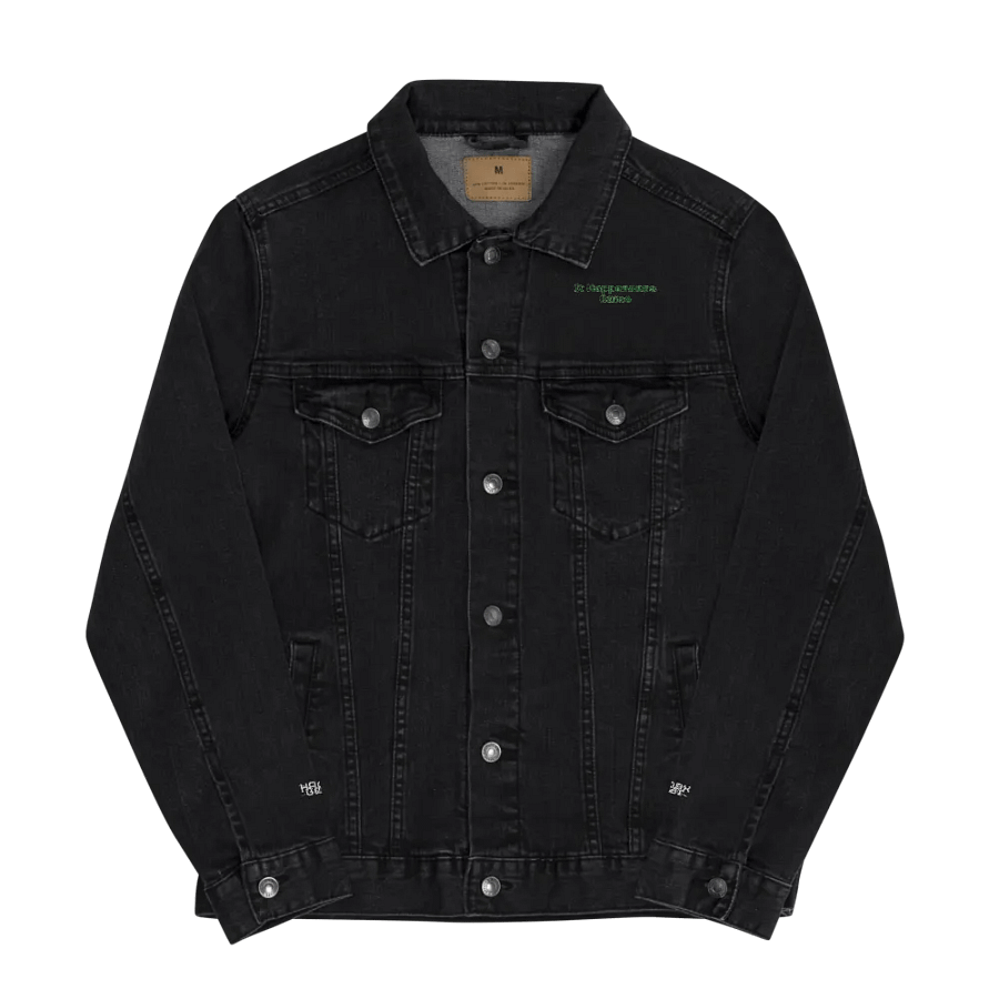 Denim Jacket - Embroidered - It Happennnns Camo product image (4)