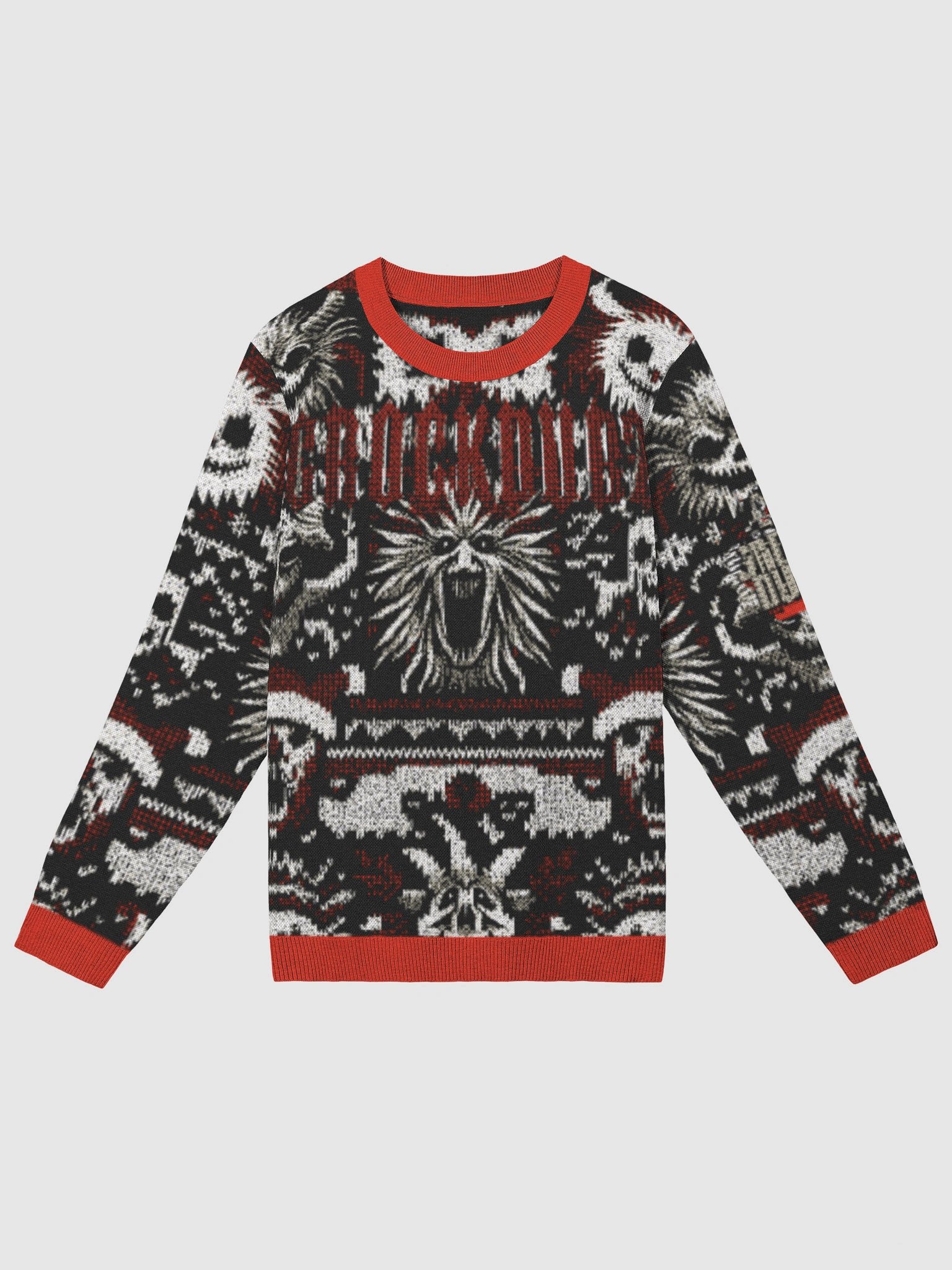 GROCK DUBZ "Black Christmas" Ugly Sweater (No Blood) product image (1)