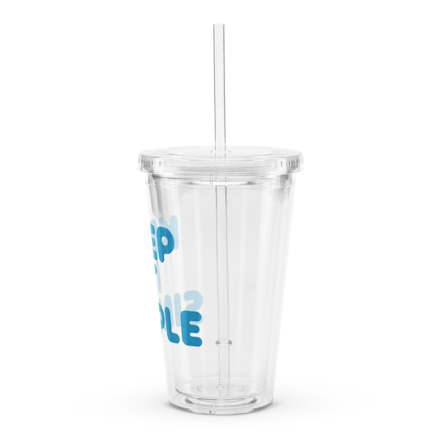 Keep It Simple Plastic Tumbler product image (4)