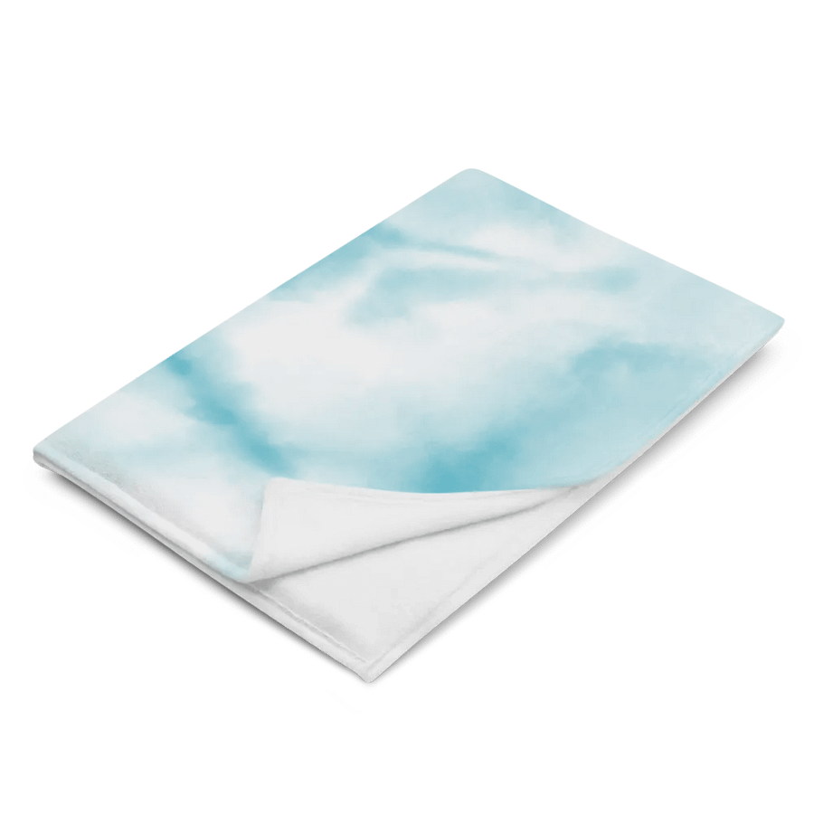 Throw Blanket 🩵 Text me when you get lonely (153 × 203 cm) product image (2)