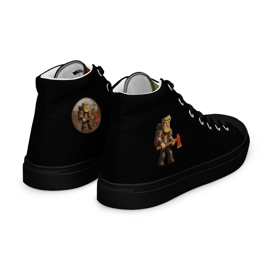 Patient PixelZ High Tops (Black Out) Womens product image (8)