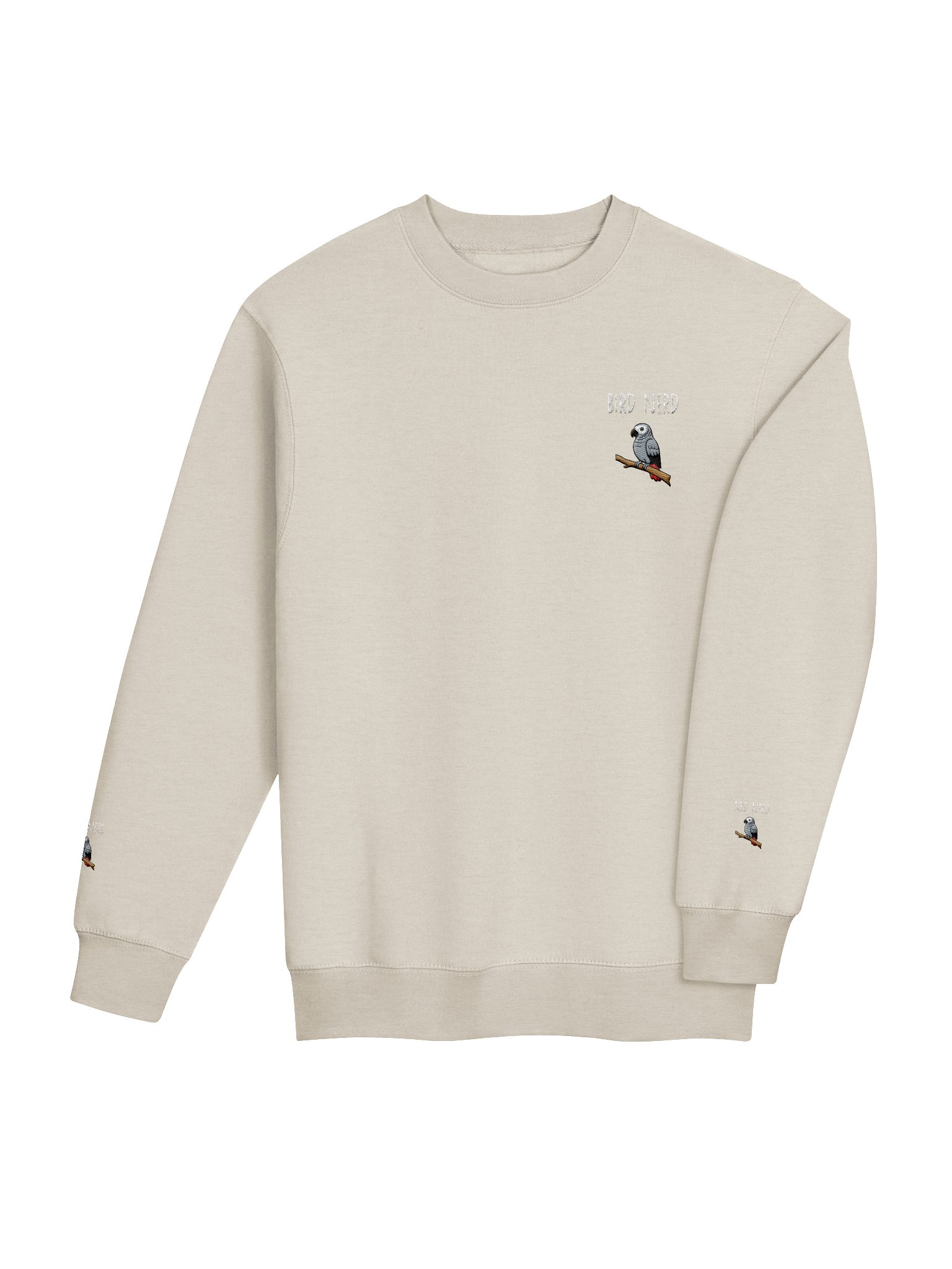 BIRD NERD Sweatshirt (Grey) product image (4)