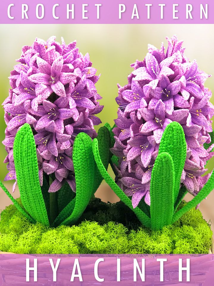 Crochet Hyacinth Pattern product image (1)