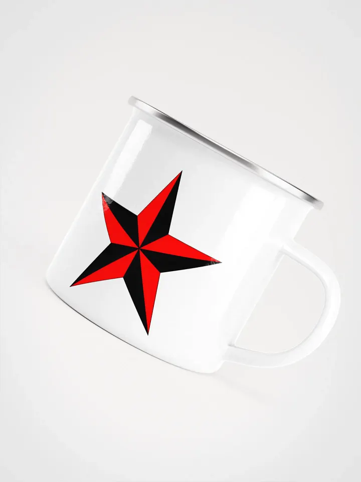Red star taza metalica product image (1)
