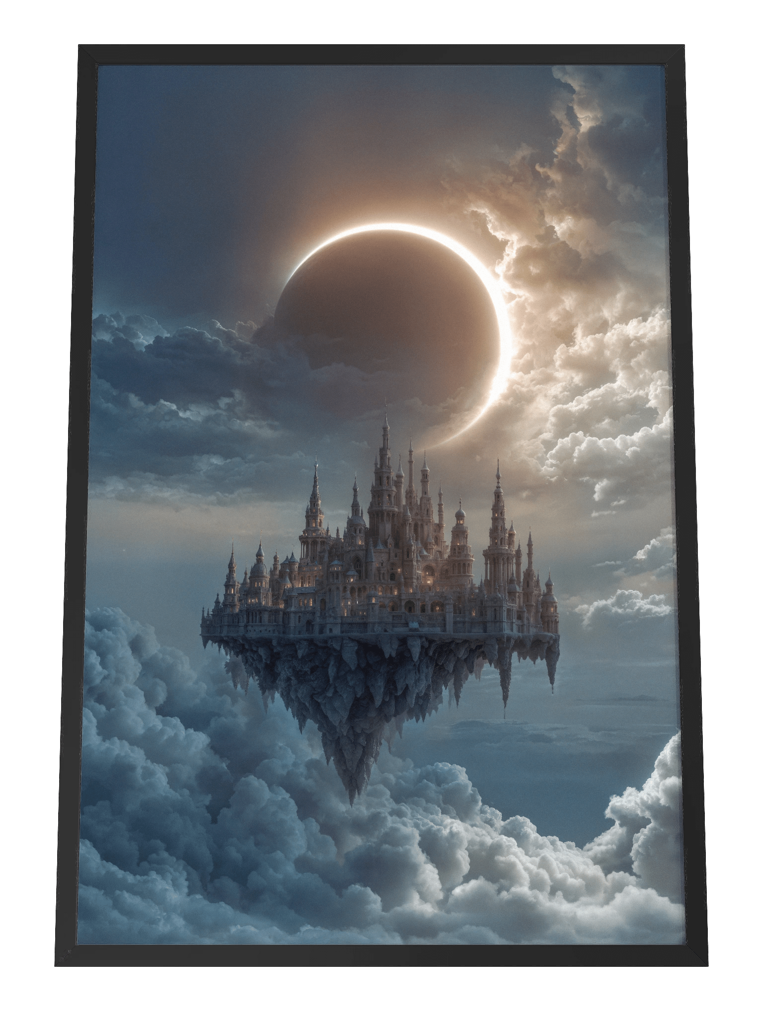 The Eclipse Citadel – Framed Poster product image (2)