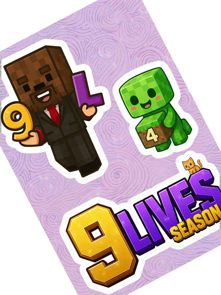 9LS4 OvergrownChewie Sticker Sheet product image (2)