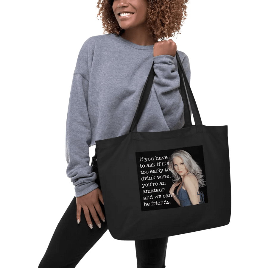 Wine Lover's Organic Tote product image (5)