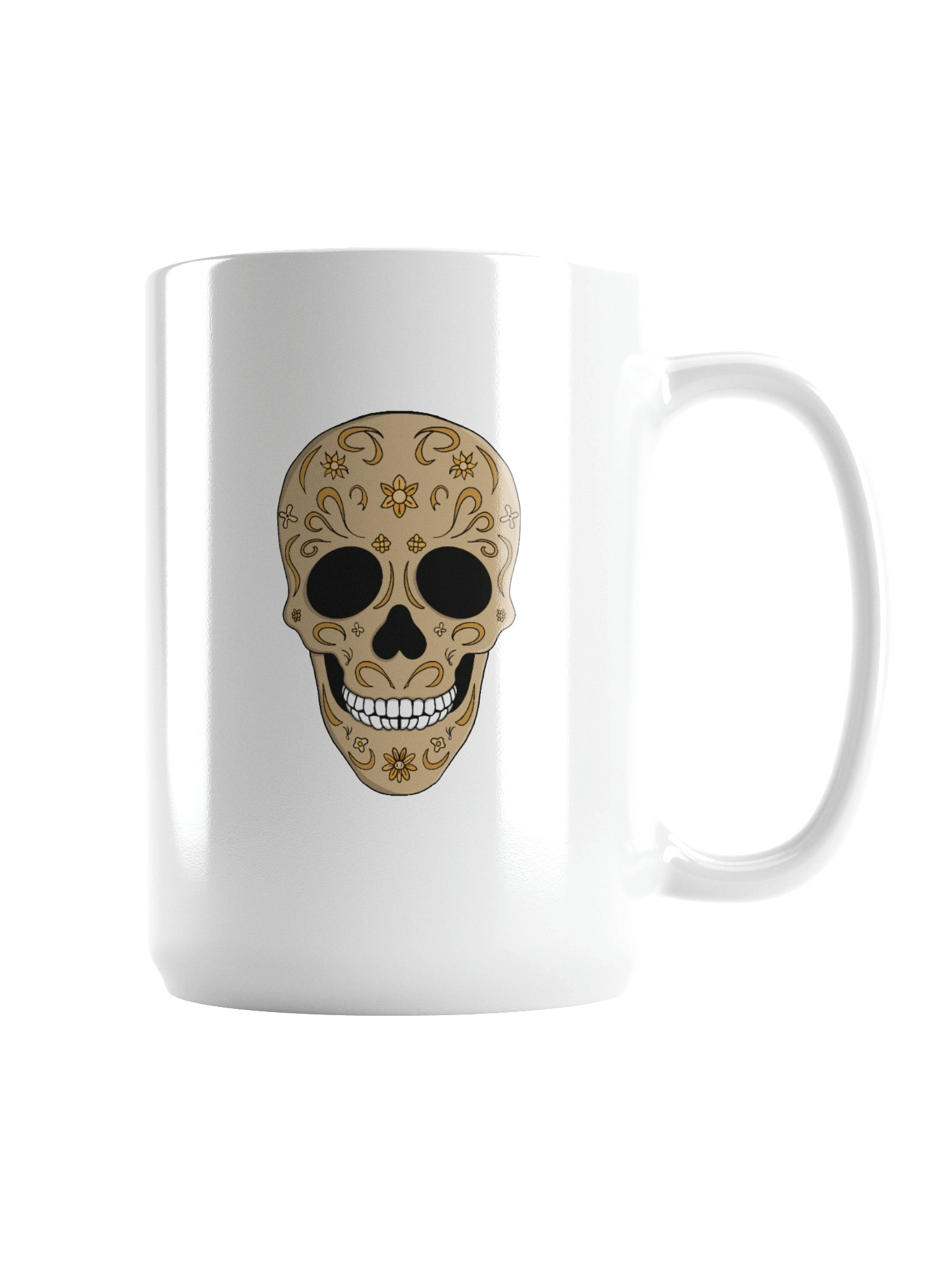 Floral Sugar Skull Dia de los Muertos product image (2)