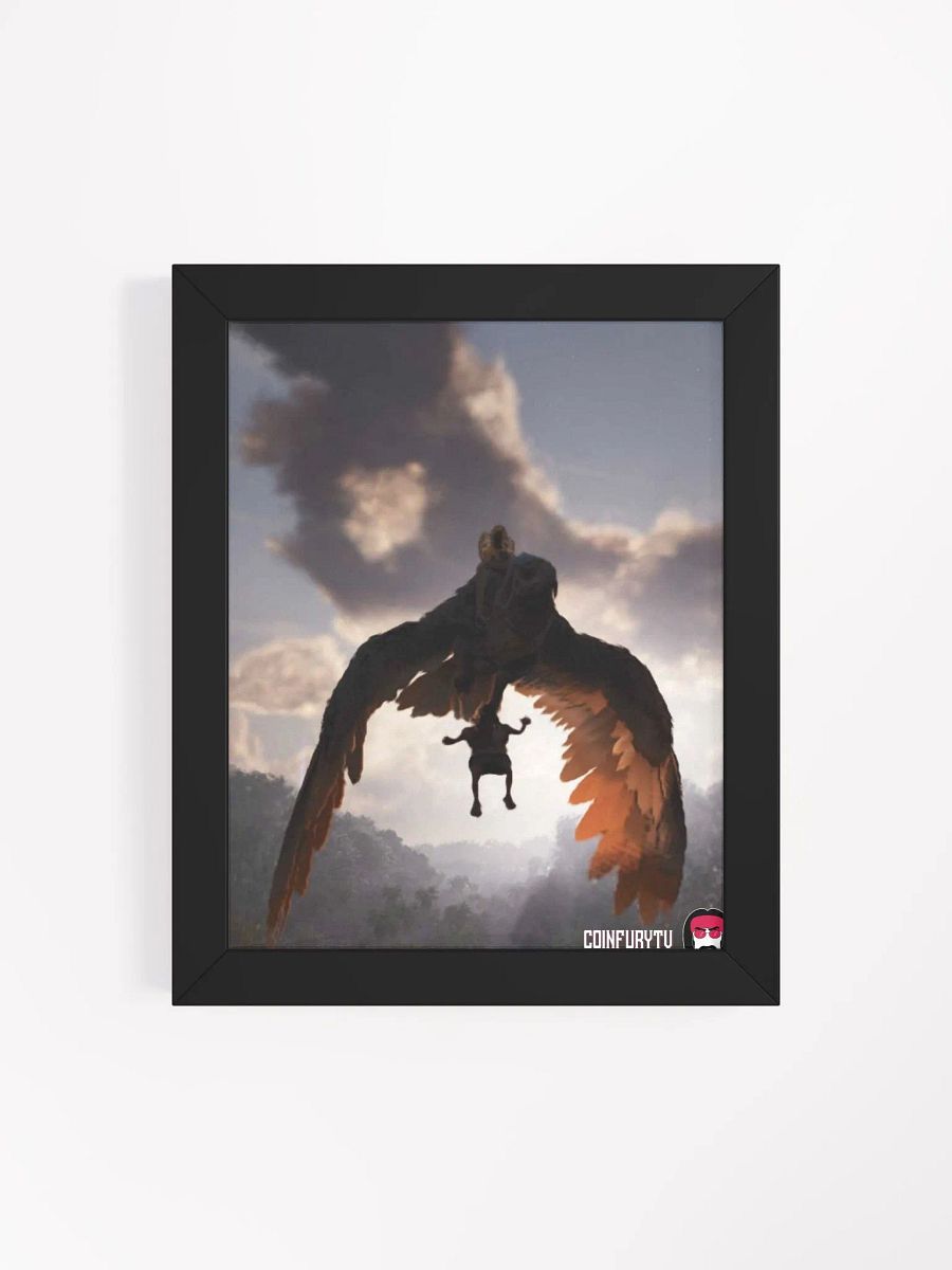 A Potato in Flight - Framed Poster product image (4)
