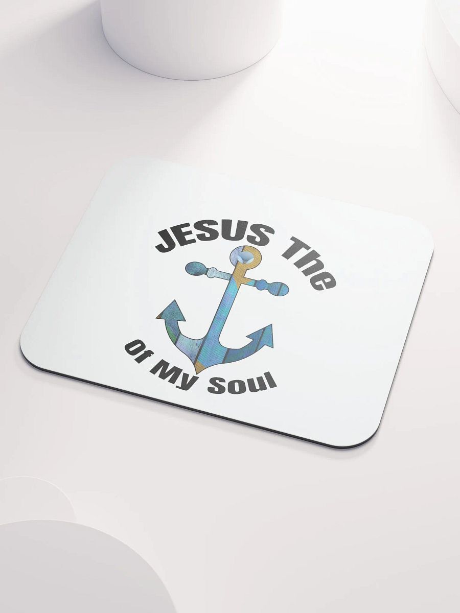 Nautical Luxe Anchor Mouse Pad product image (3)