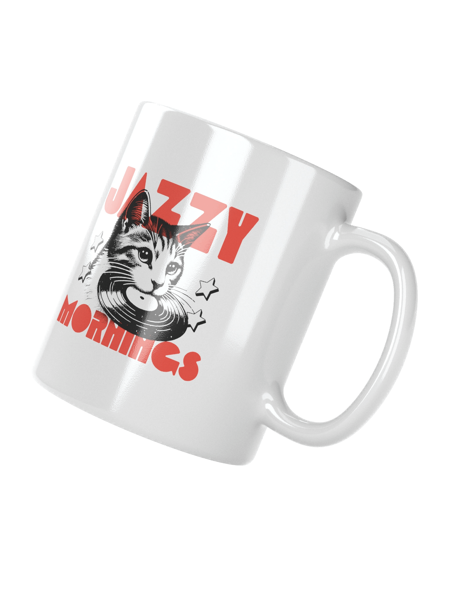 Jazzy Mornings – Vintage Coffee Mug product image (3)