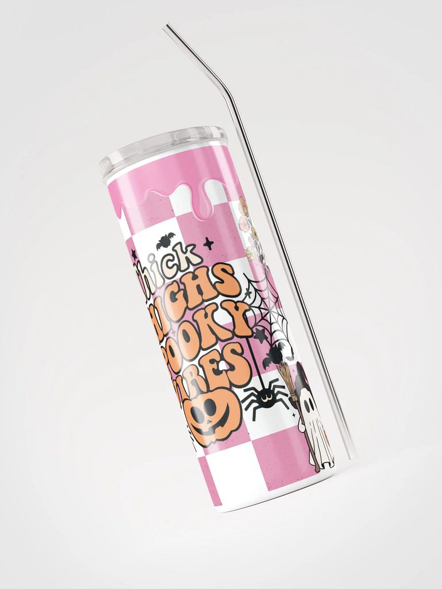 Thick Thighs Spooky Vibes Tumbler product image (3)